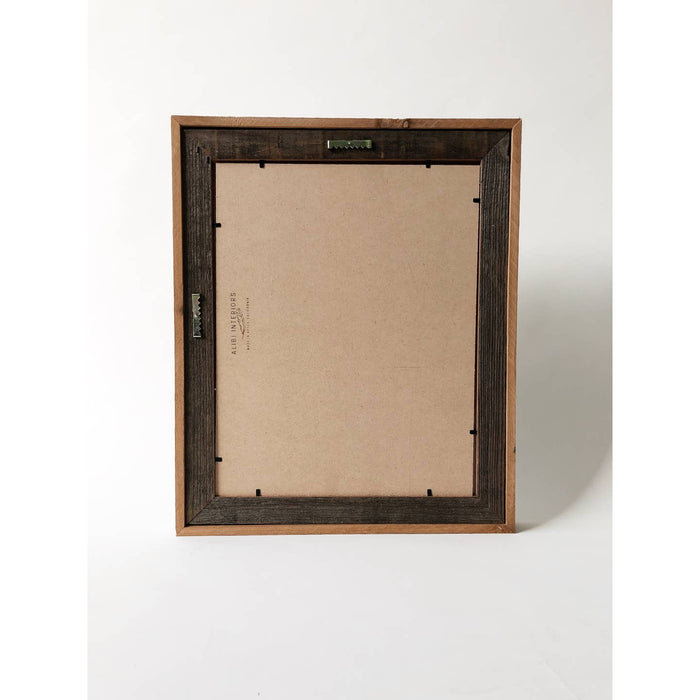 reclaimed wood double frame