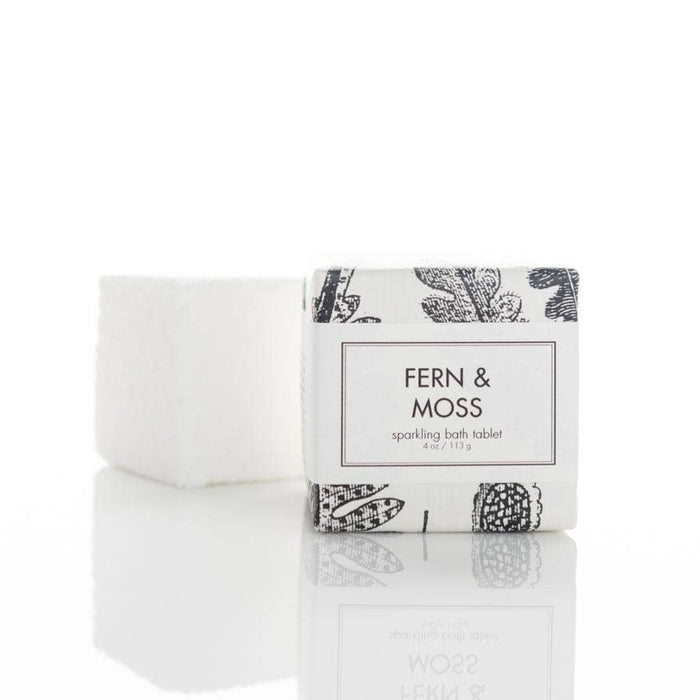 fern + moss sparkling bath tablet