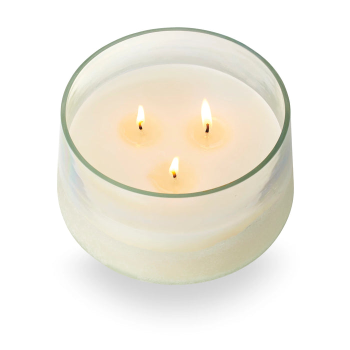 sea salt candle in baltic glass