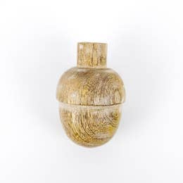 wood acorn
