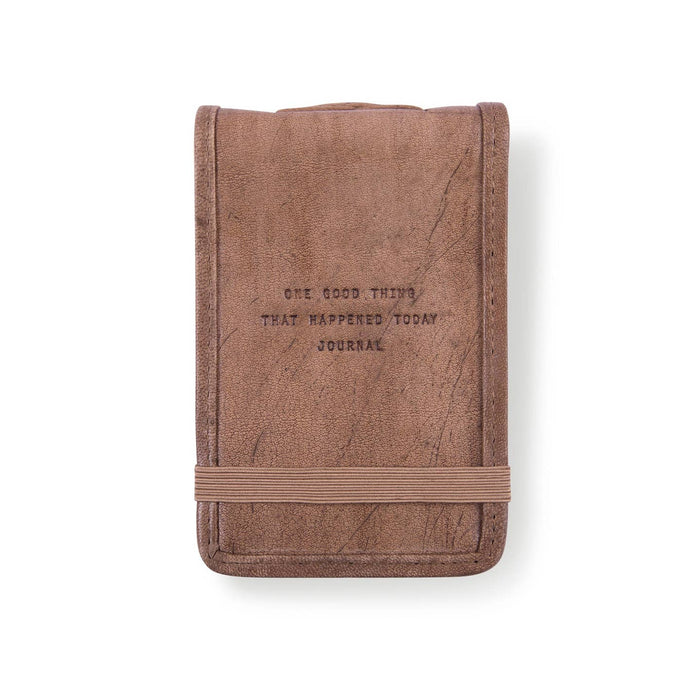 one good thing - leather journal