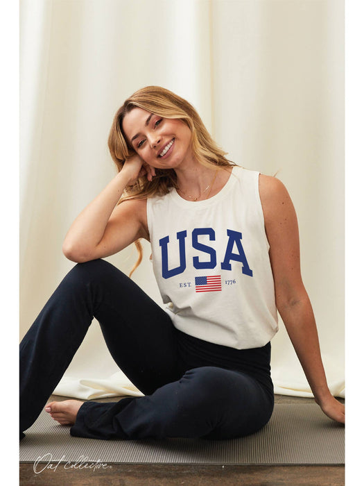 USA mineral graphic tank
