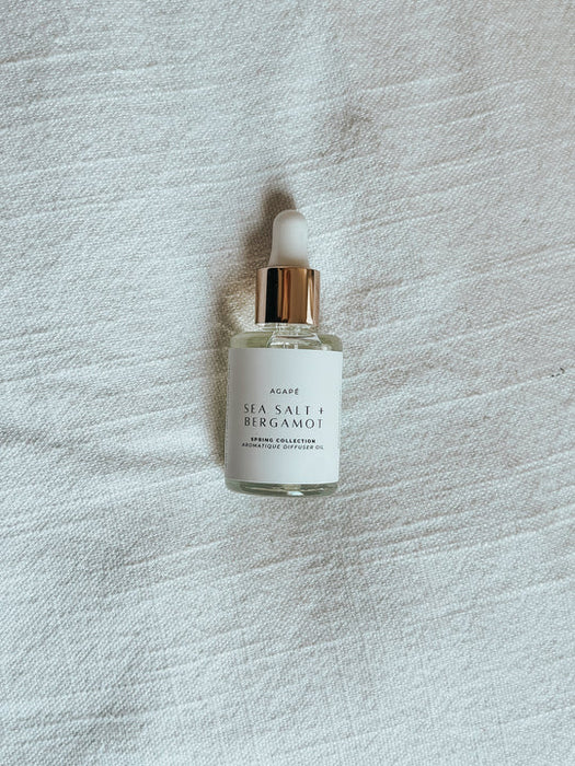sea salt + bergamot diffuser oil
