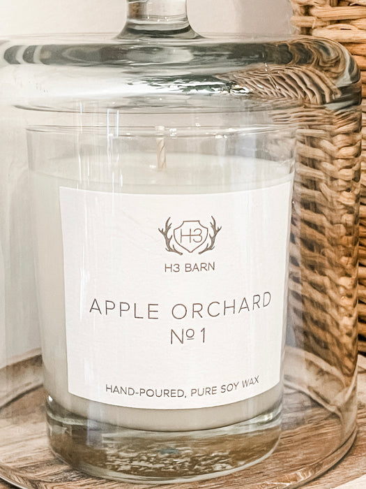 h3 barn candle -  apple orchard no.1