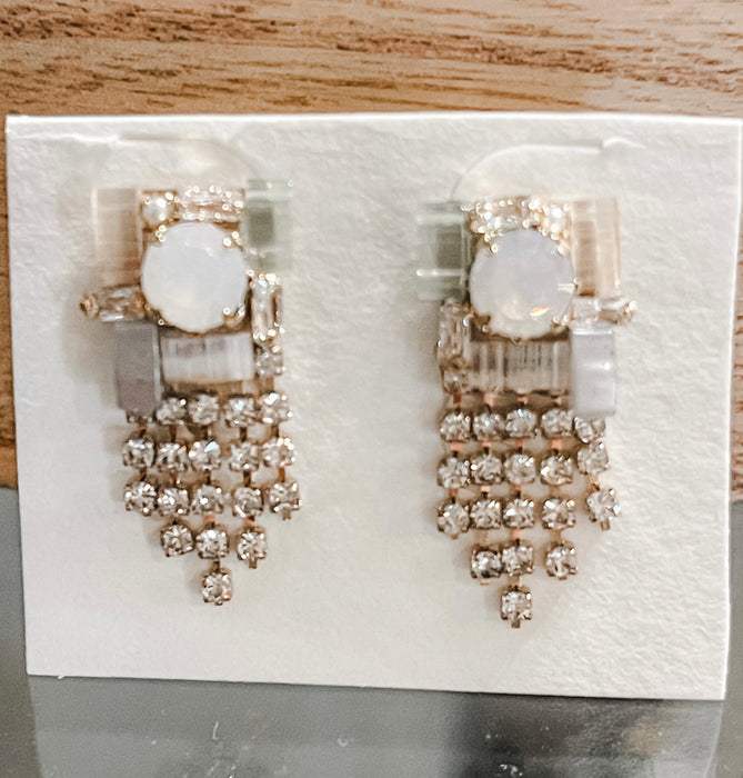 chrysla fringe earrings