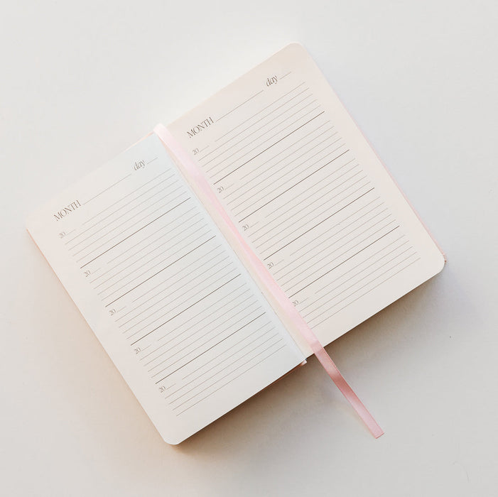 mom's "one line a day" leather journal