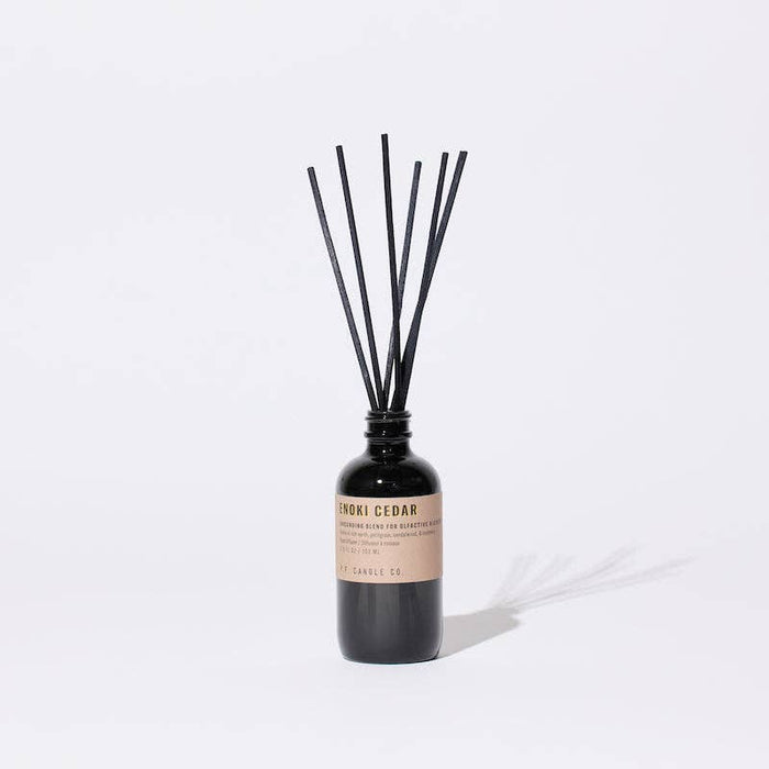 enoki cedar - 3.5 oz reed diffuser