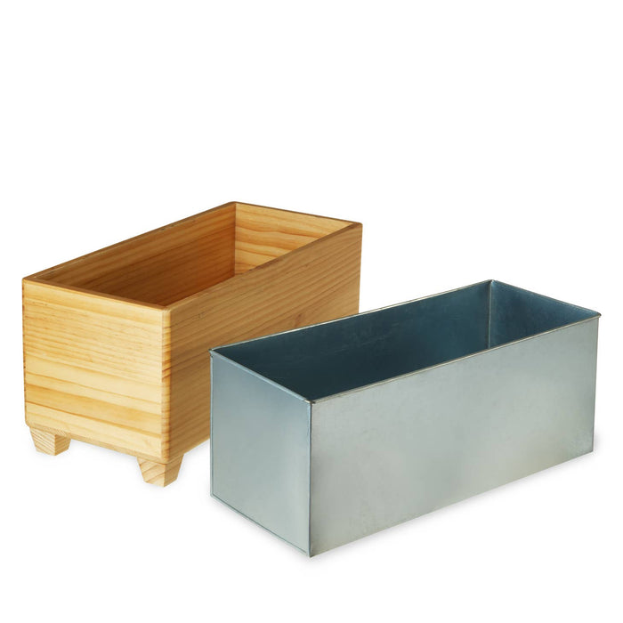 wooden beverage tub