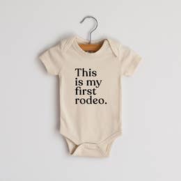 first rodeo baby bodysuit