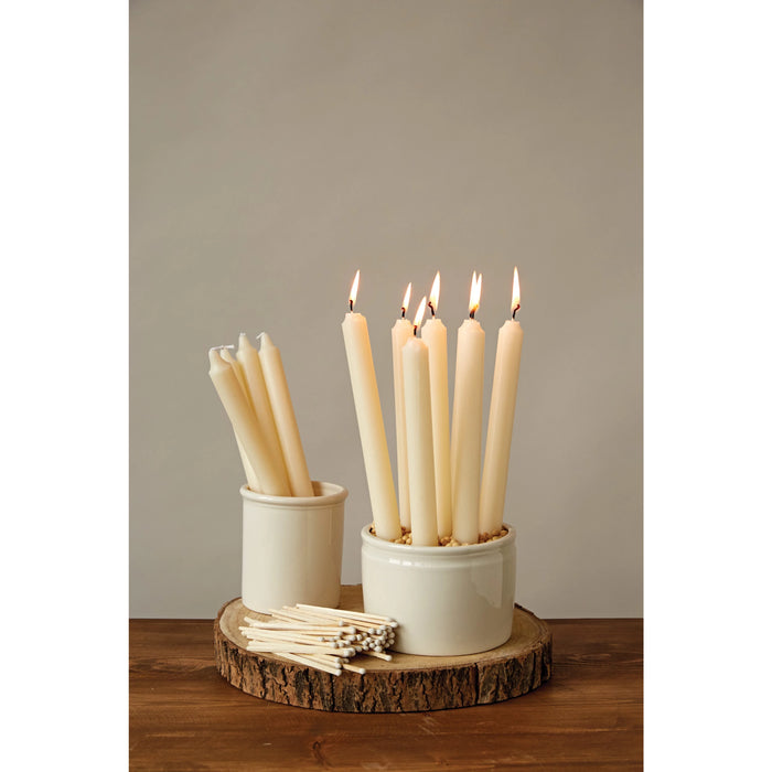 taper candles, box of 12