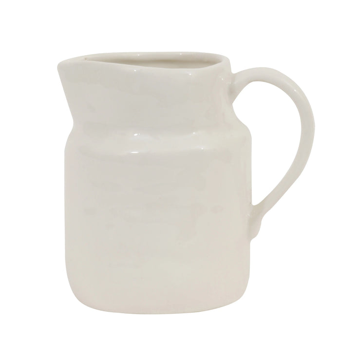 stoneware vintage pitcher