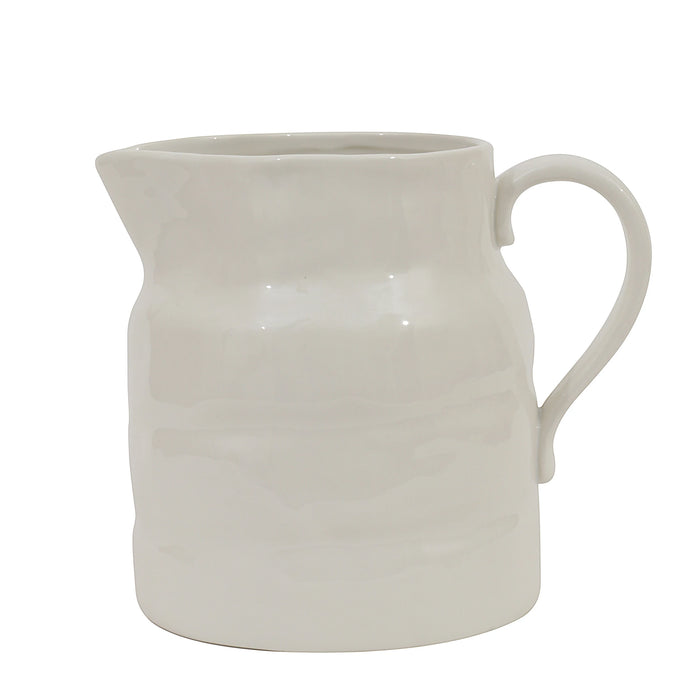 stoneware pitcher
