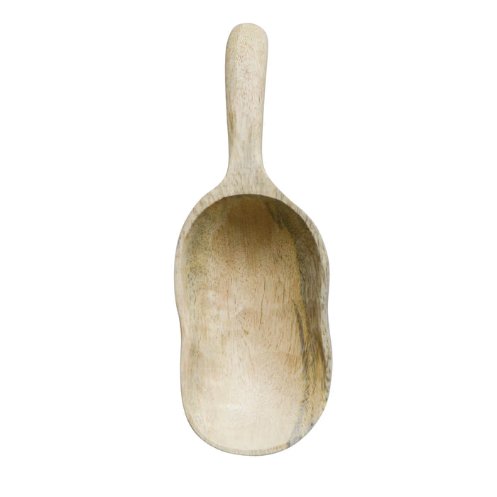hand carved wood scoop
