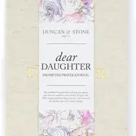 dear daughter childhood keepsake book - cream