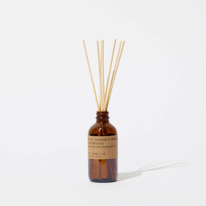 teakwood & tobacco - 3.5 oz reed diffuser