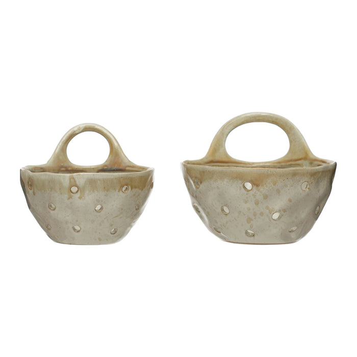 stoneware colander