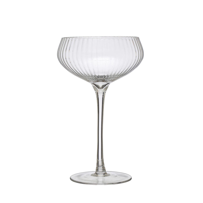 stemmed coupe glasses