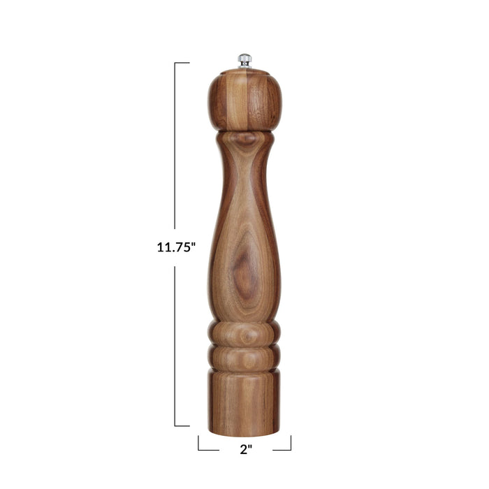 acacai wood pepper mill