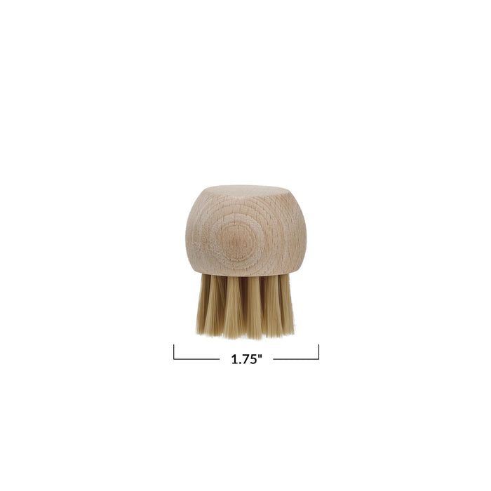 beech wood vegetable brush