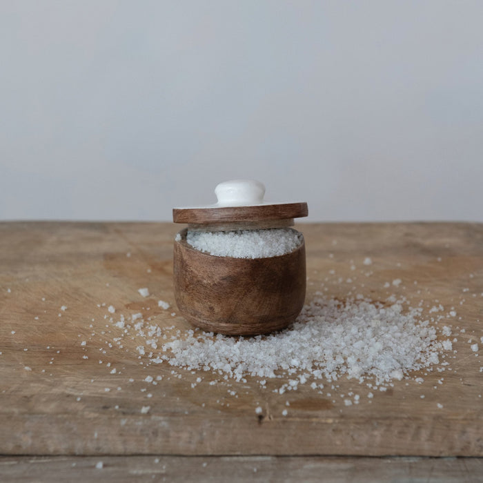 wood pinch pot