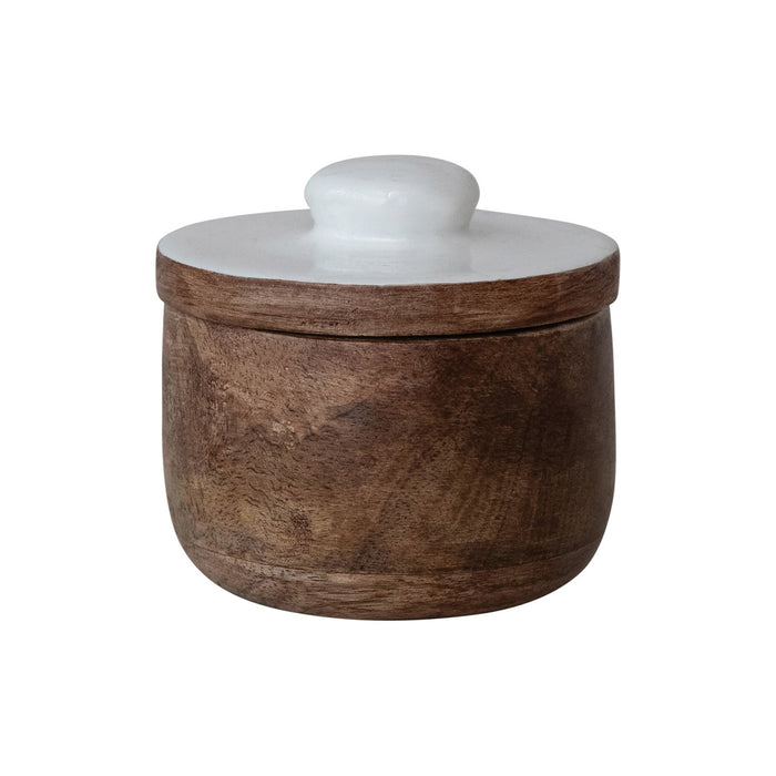 wood pinch pot