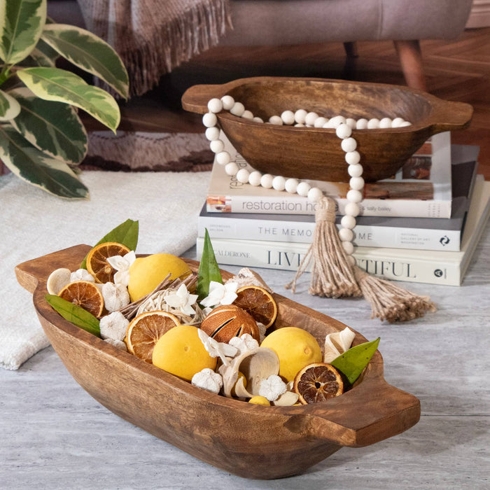 mango wood bowls with handles