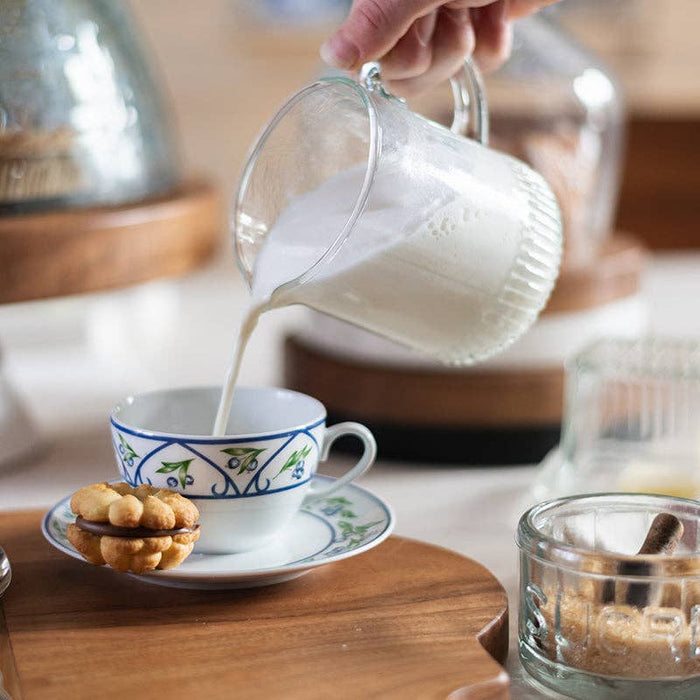 french bistro glass jug