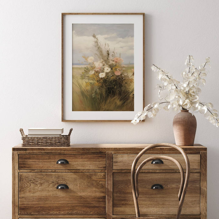 wildflower art print