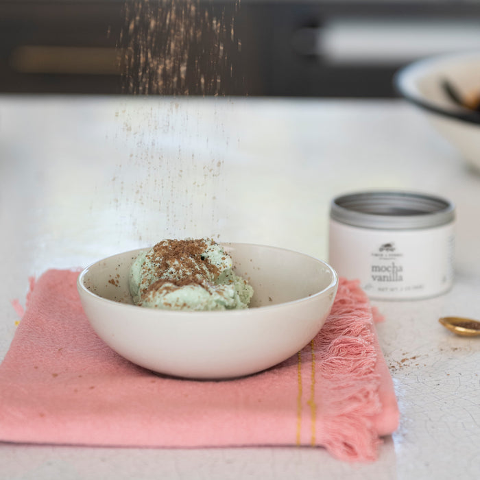 Mocha vanilla sea salt