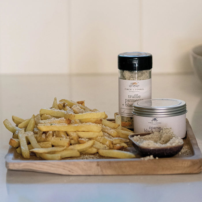 truffle parmesan + black garlic seasoning