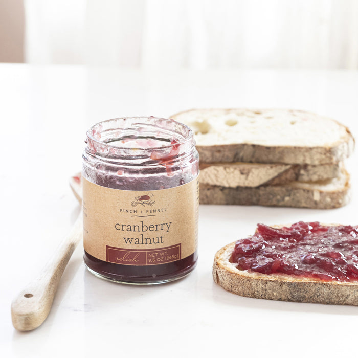 Cranberry walnut relish