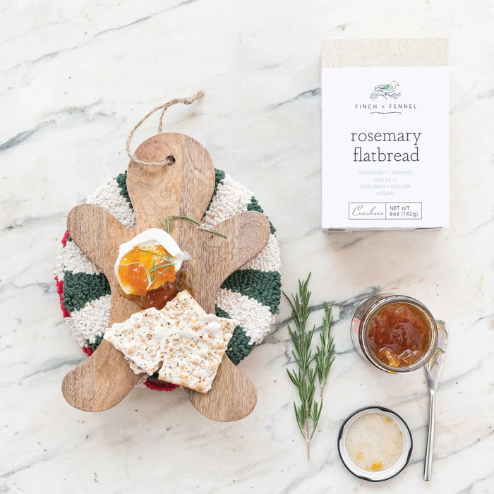 rosemary flatbread crackers