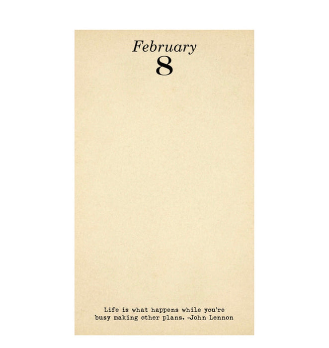 365 lovely thoughts notepad