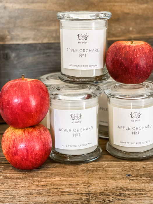 h3 barn candle -  apple orchard no.1