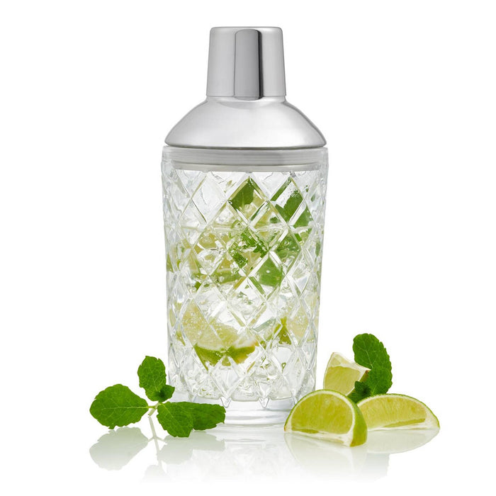 glass cocktail shaker