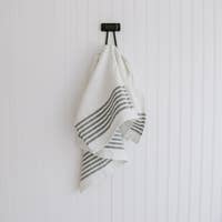horizontal tea towel, 6 stripes