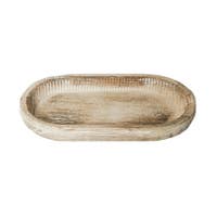 rustic wood tray