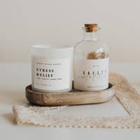 rustic wood tray