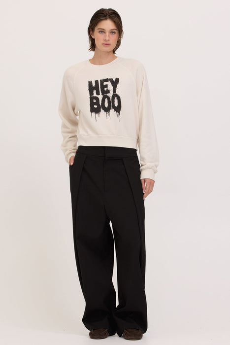 hey boo sweatshirt