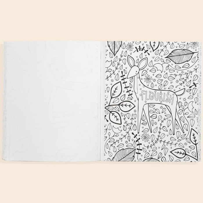 together : mommy + me coloring book