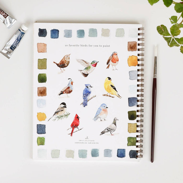 Watercolor Workbook - Birds