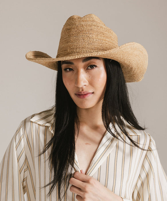 ames packable straw hat