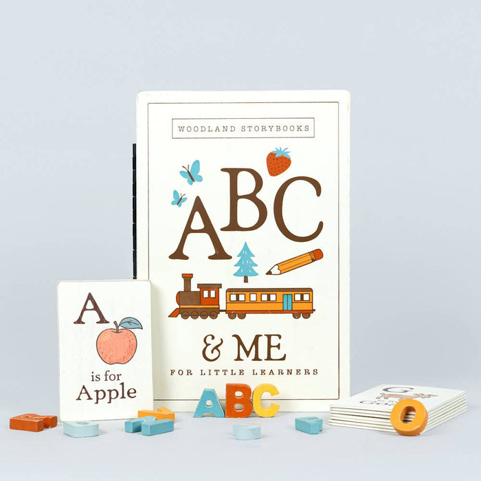 abc's & me woodland storybook gift set