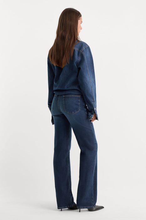 good american, good true straight jean