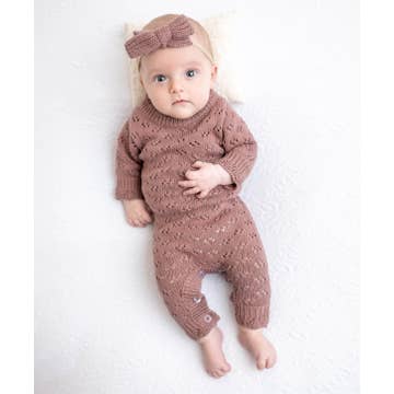 grace jumpsuit with bonnet