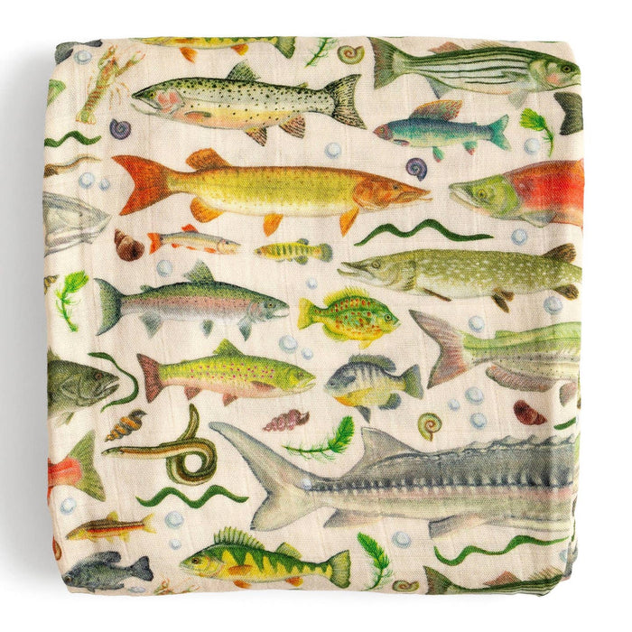 fish baby swaddle
