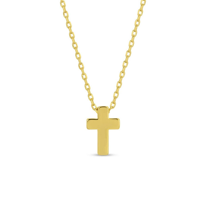 simple cross necklace