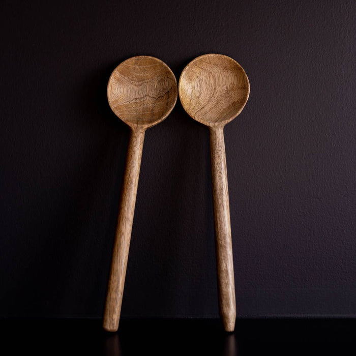Mango wood spoon set