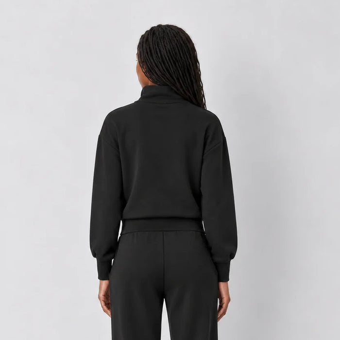Black Half Zip Sweatshirt