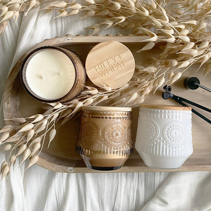 vintage candle, haven